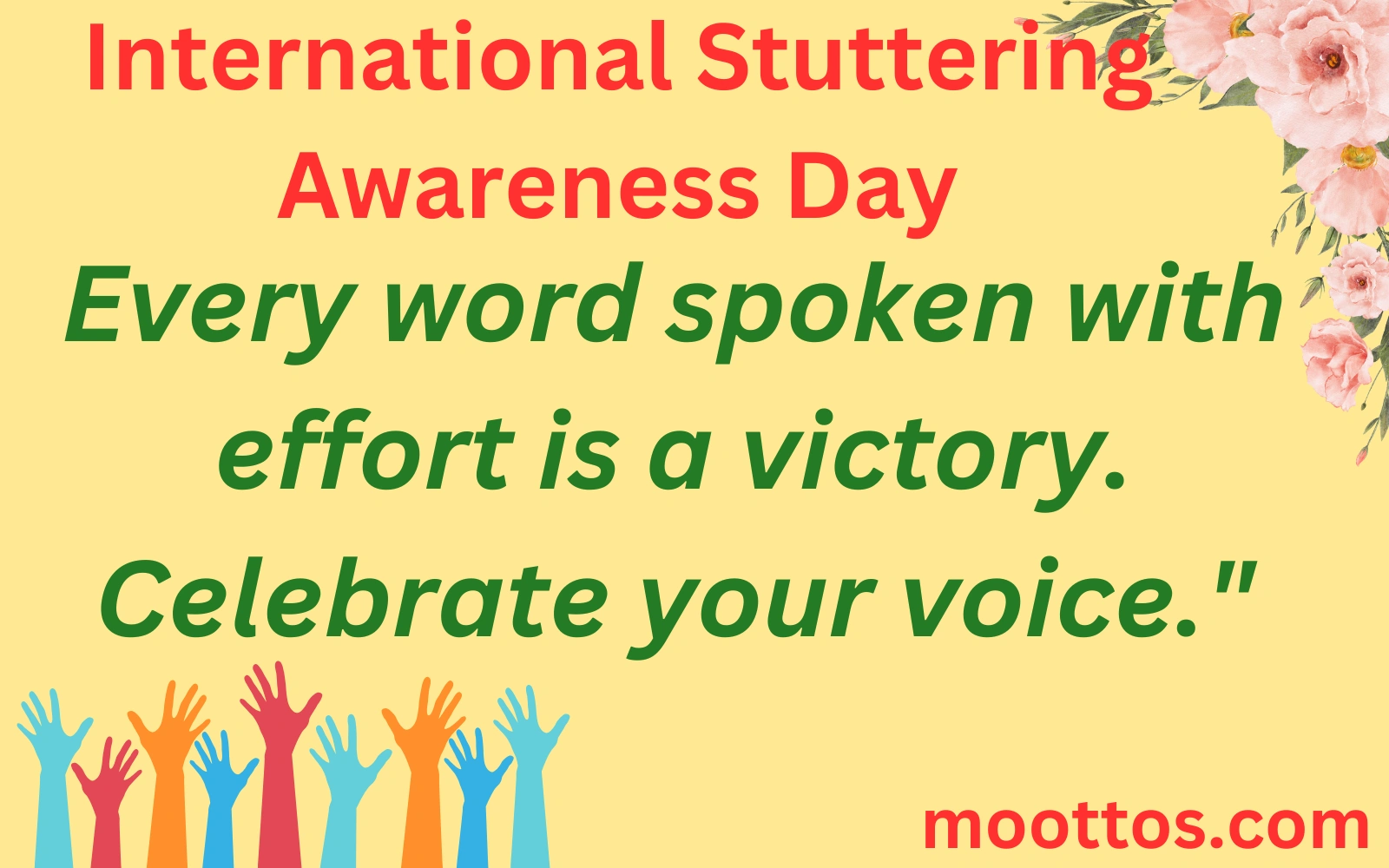 International Stuttering Awareness Day